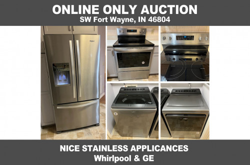 ONLINE ONLY Personal Property Auction_Coventry, SW Fort Wayne, APPLIANCE AUCTION