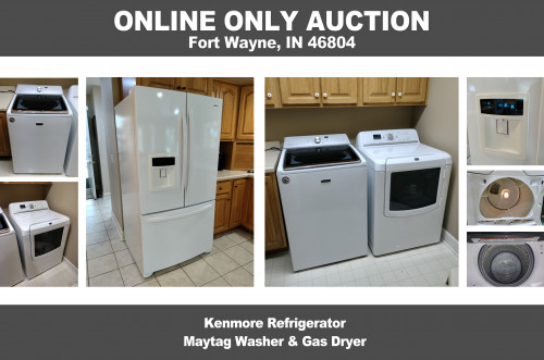 ONLINE ONLY Personal Property Auction_Fort Wayne, IN 46804_ Appliance Auction