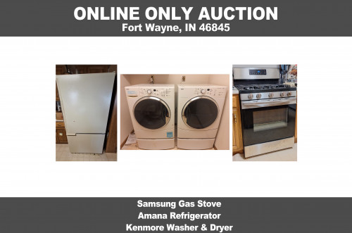 ONLINE ONLY Personal Property Auction_FW, IN 46845_Appliance Auction