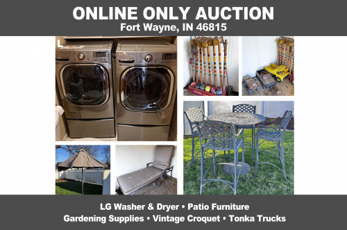 ONLINE ONLY Personal Property Auction_Fort Wayne, IN 46815_Appliance Auction