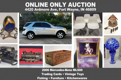 Lantern 103_ ONLINE ONLY Auction - Mercedes-Benz, Firearms, Trading Cards