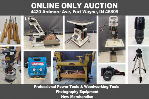 Lantern 106_ ONLINE ONLY Auction - Tool Auction, Festool, SawStop, Woodworking, Canon