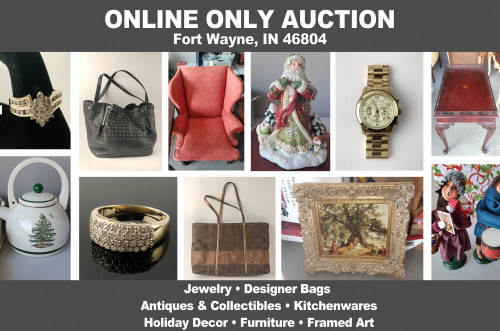 Lantern 112_ ONLINE ONLY Auction - Jewelry, Designer Bags, Furniture
