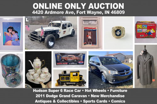 Lantern 120_ ONLINE ONLY Auction - Hudson Super 6 Race Car, Sports, Collectibles
