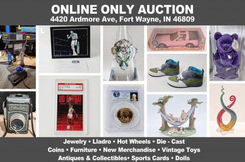 Lantern 121_ ONLINE ONLY Auction - Jewelry, Collectibles, Coins, New Merchandise
