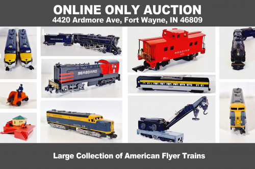 Lantern 126_ ONLINE ONLY Auction - Large Train Collection