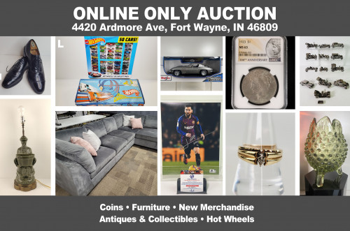 Lantern 99_ ONLINE ONLY Auction -Coins, Hot Wheels, Furniture, Collectibles