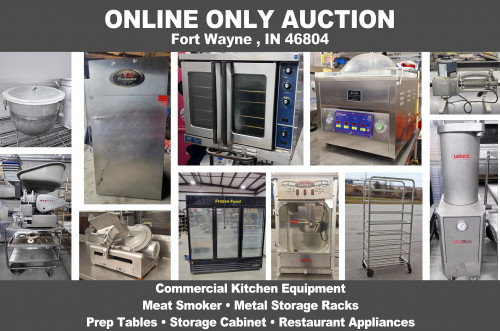 ONLINE ONLY Personal Property Auction_SW, Fort Wayne, IN 46804_Smoker, Restaurant/Bakery/Deli Equipment