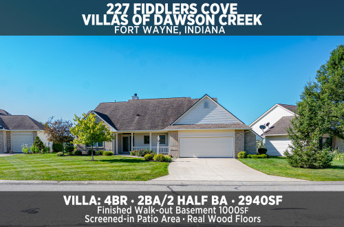 Villas of Dawson Creek- Amazing Villa with walk-out basement that overlooks a pond located in a cul de sac!