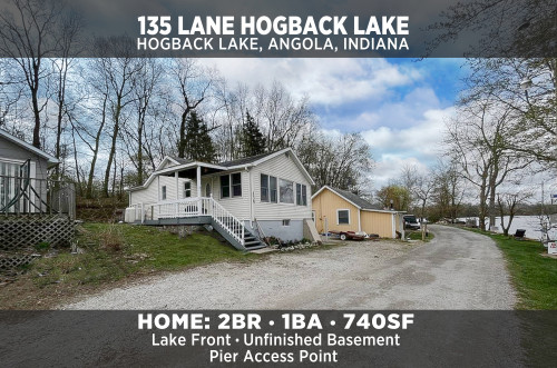 135 Lane 110 Hogback Lake - Home with Lake Front