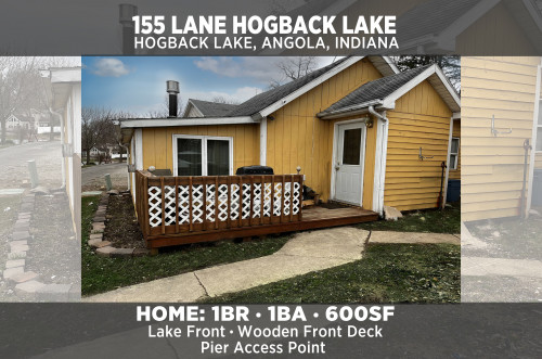 155 Lane 110  Hogback Lake - Home with Lake Front