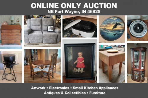 ONLINE ONLY Personal Property Auction_NE, Fort Wayne, IN 46825_Furniture, Antiques & Collectibles