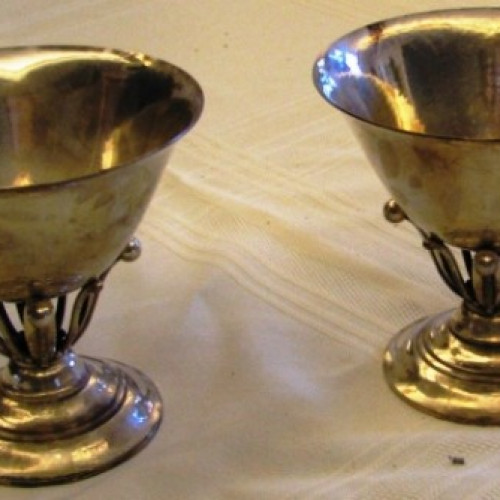 Georg Jensen Sterling Silver Cups
