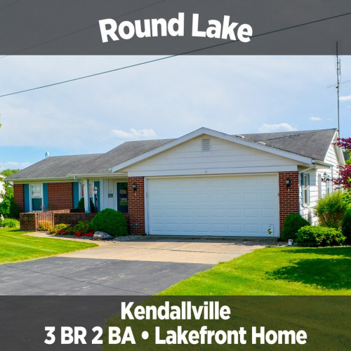 Beautiful 3 bedroom 2 bath home on Round Lake in Kendallville
