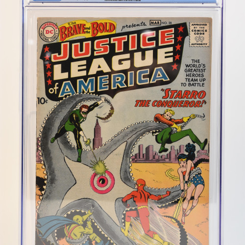 1960 Brave and the Bold #28 CGC 8.5 - Sold in 2019