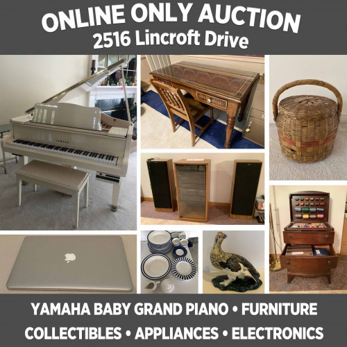 ONLINE ONLY Personal Property Auction in Autumn Ridge_Pickup on Oct. 18