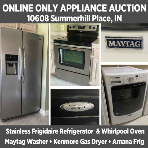 ONLINE ONLY Appliance Auction in Chestnut Hills - Pickup 9 -11 a.m. July 1