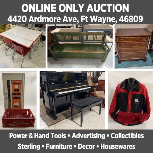 Lantern 52 ONLINE ONLY Consignment Auction - Pickup July July 14