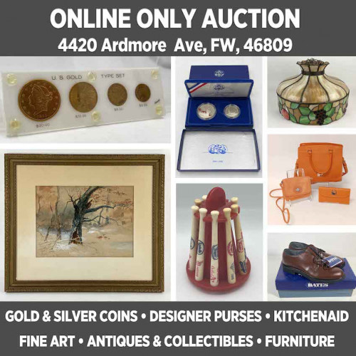 Lantern 61 ONLINE ONLY Consignment Auction - Pickup Sept. 20