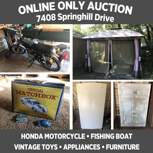ONLINE ONLY Personal Property Auction Near Waynedale_Pickup Oct. 14th, 10 a.m.-4:30 p.m.