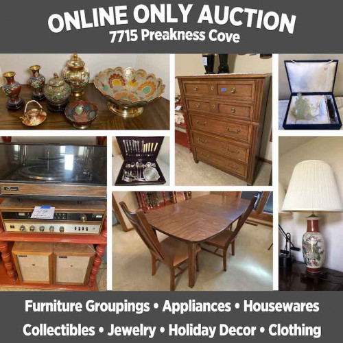 ONLINE ONLY Personal Property Auction_NE Kensington Downs_Pickup on Oct 13th