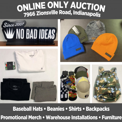 ONLINE ONLY Personal Property Auction on Zionsville Rd, Indianapolis