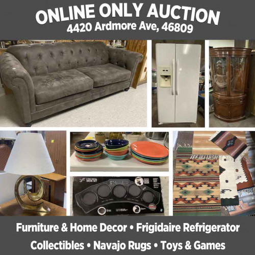 Lantern 23_Online ONLY Consignment Auction_Pickup Oct 28th 9 am - 5 pm