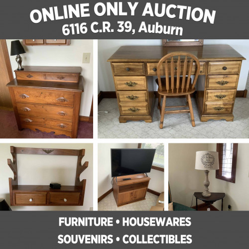 ONLINE ONLY Personal Property Auction in Auburn, Pickup Nov. 3
