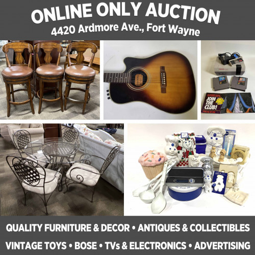Lantern 42 ONLINE ONLY Consignment Auction, Pickup May 2nd, 2022