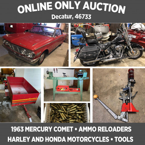 ONLINE ONLY Auction in Decatur, Pickup Jan. 28
