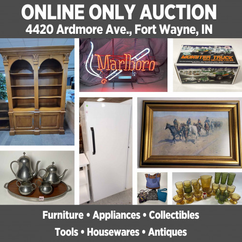 Lantern 55 ONLINE ONLY Consignment Auction - Pickup Aug. 3