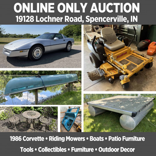 ONLINE ONLY Personal Property Auction in Spencerville - Pickup July 6