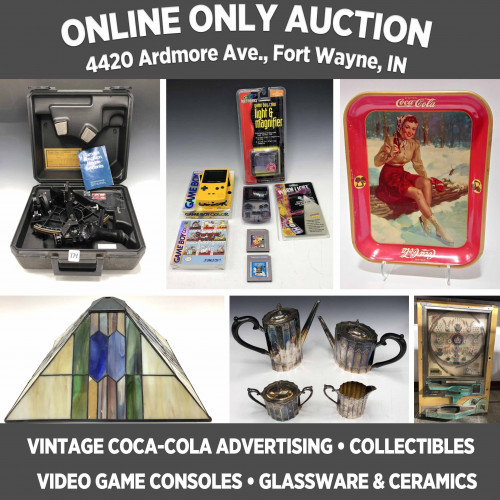 Lantern 40 ONLINE ONLY Consignment Auction, Pickup April 1