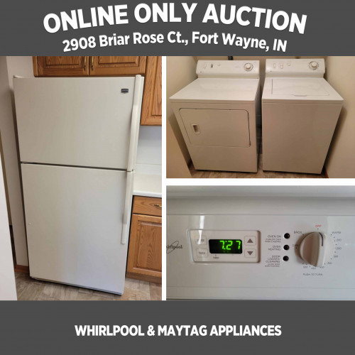 ONLINE ONLY Appliance Auction in Briargate, Pickup By Appointment Only