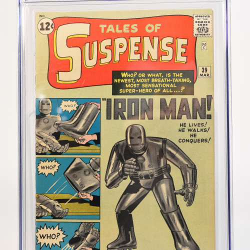 1963 Tales of Suspense #39 CGC 8.5 - Sold in 2019