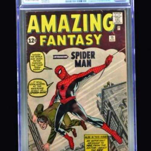 The Amazing Fantasy #15 (CGC Graded) - Sold in 2016