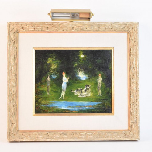 Darrel Austin Oil Painting - The Enchanters