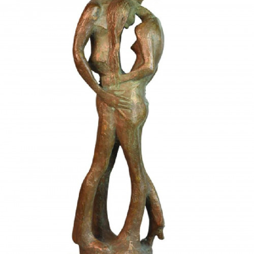 Milton Hebald Bronze Sculpture - First Love