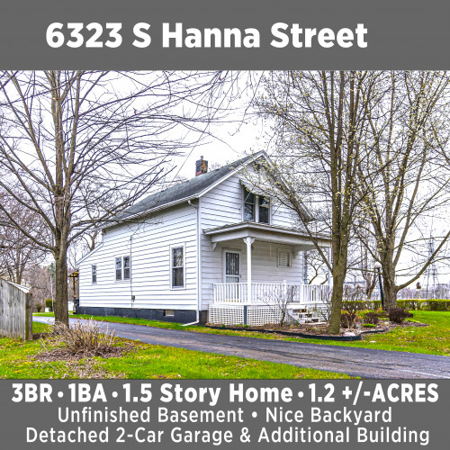 6323 S Hanna St • 1.2 +/-Acres