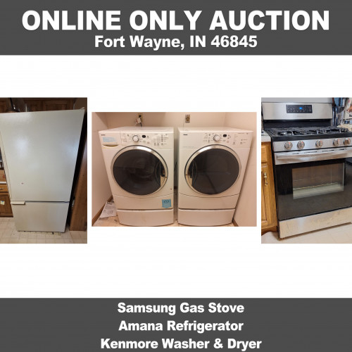 ONLINE ONLY Personal Property Auction_FW, IN 46845_Appliance Auction