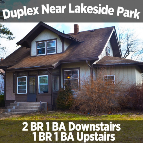 Charming Duplex Home Near Lakeside Park