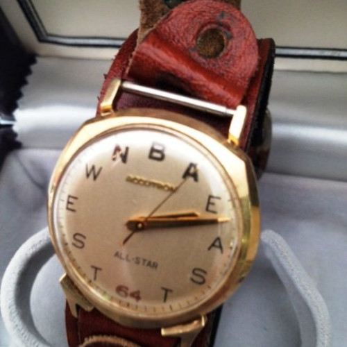1964 NBA All-Star Game 14kt Gold Watch