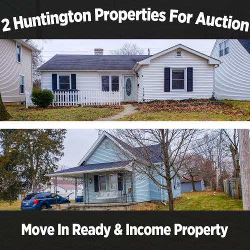 2 Huntington Properties For Auction