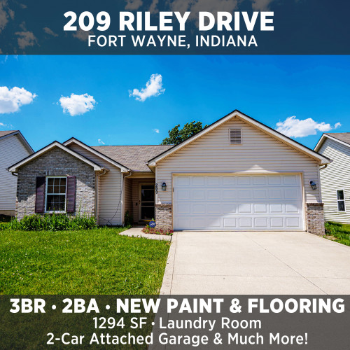 209 Riley Drive - Fort Wayne, Indiana