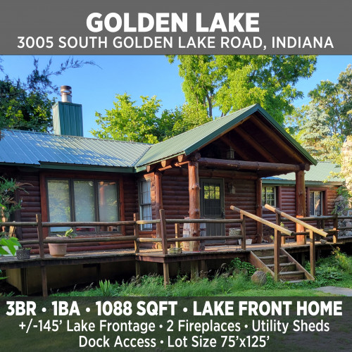 Lakefront Home on Golden Lake