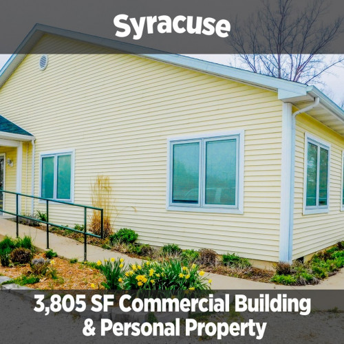 3,805 SF Commercial Building & Personal Property
