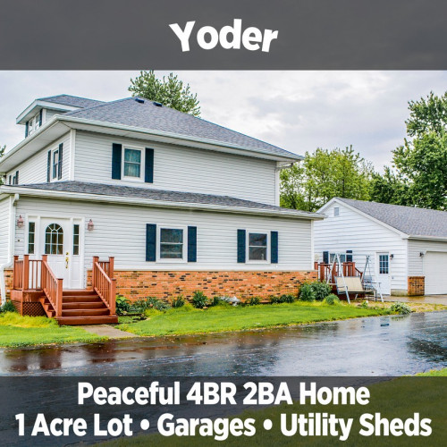 Beautiful 4 bedroom, 2 bath home in Yoder