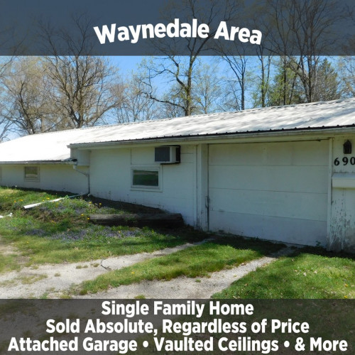 Single family home on 3 city Lots in Waynedale area