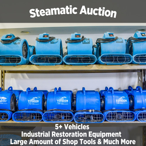 Steamatic of Fort Wayne Incorporated Equipment Auction